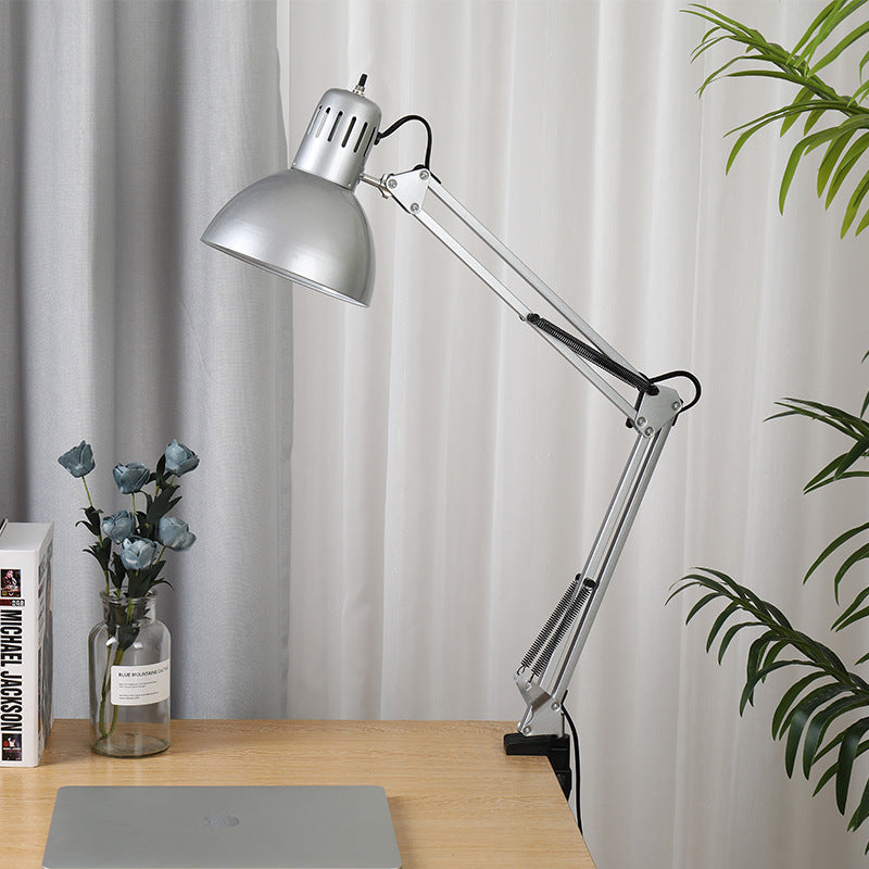 Cantilever LED Desk Lamp – Eye Protection, Metal Iron Table Lamp with Extra Long Arm