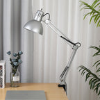 Cantilever LED Desk Lamp – Eye Protection, Metal Iron Table Lamp with Extra Long Arm