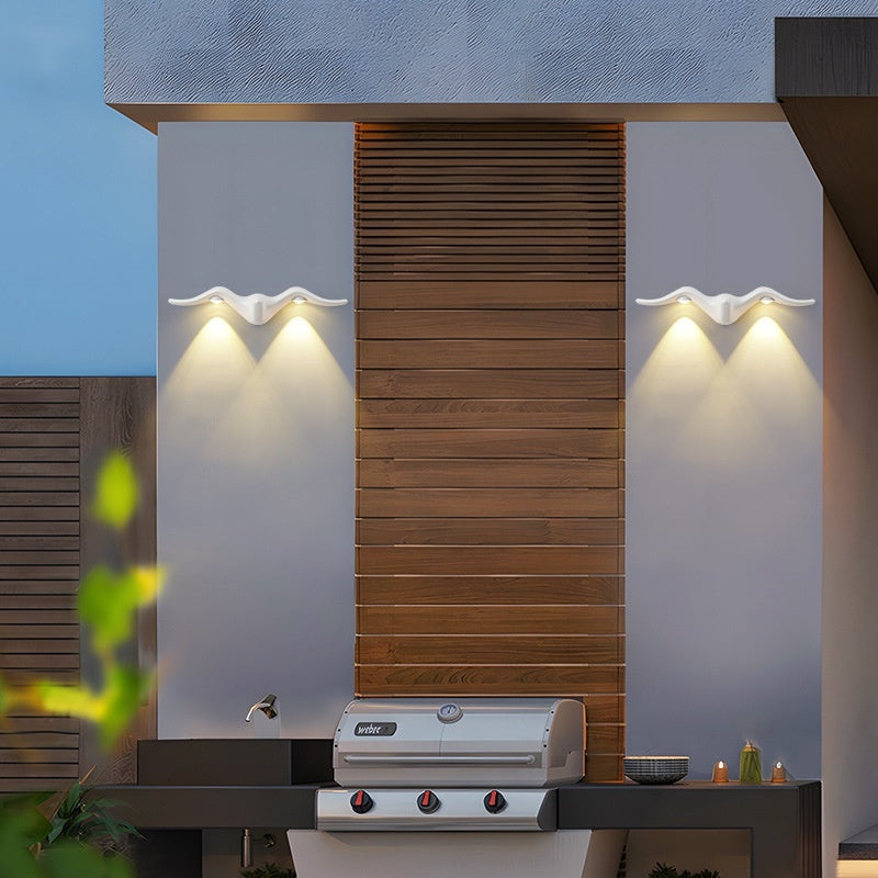 Simple LED Wall Lamp – Waterproof Outdoor Doorplate Light