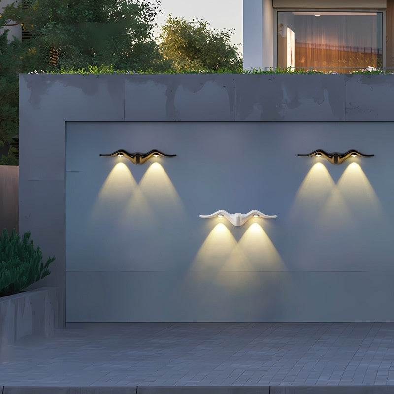 Simple LED Wall Lamp – Waterproof Outdoor Doorplate Light